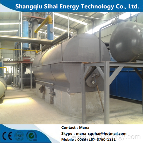 Waste lube oil purified distillation machine